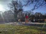 Neuer Spielplatz in der Sonne